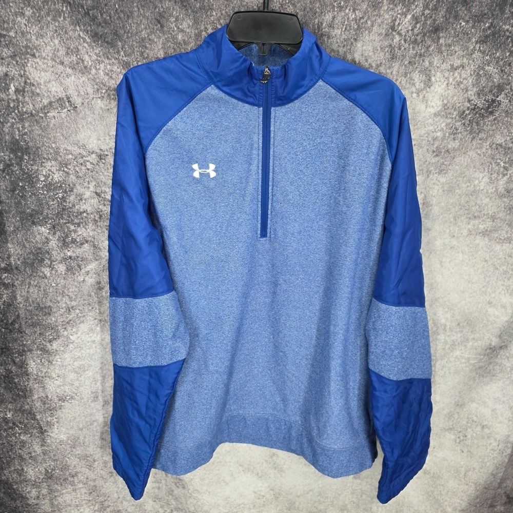 Under Armour Jacket‎ Mens XL 1/4 Zip Pullover Performance Cold Gear Sweater